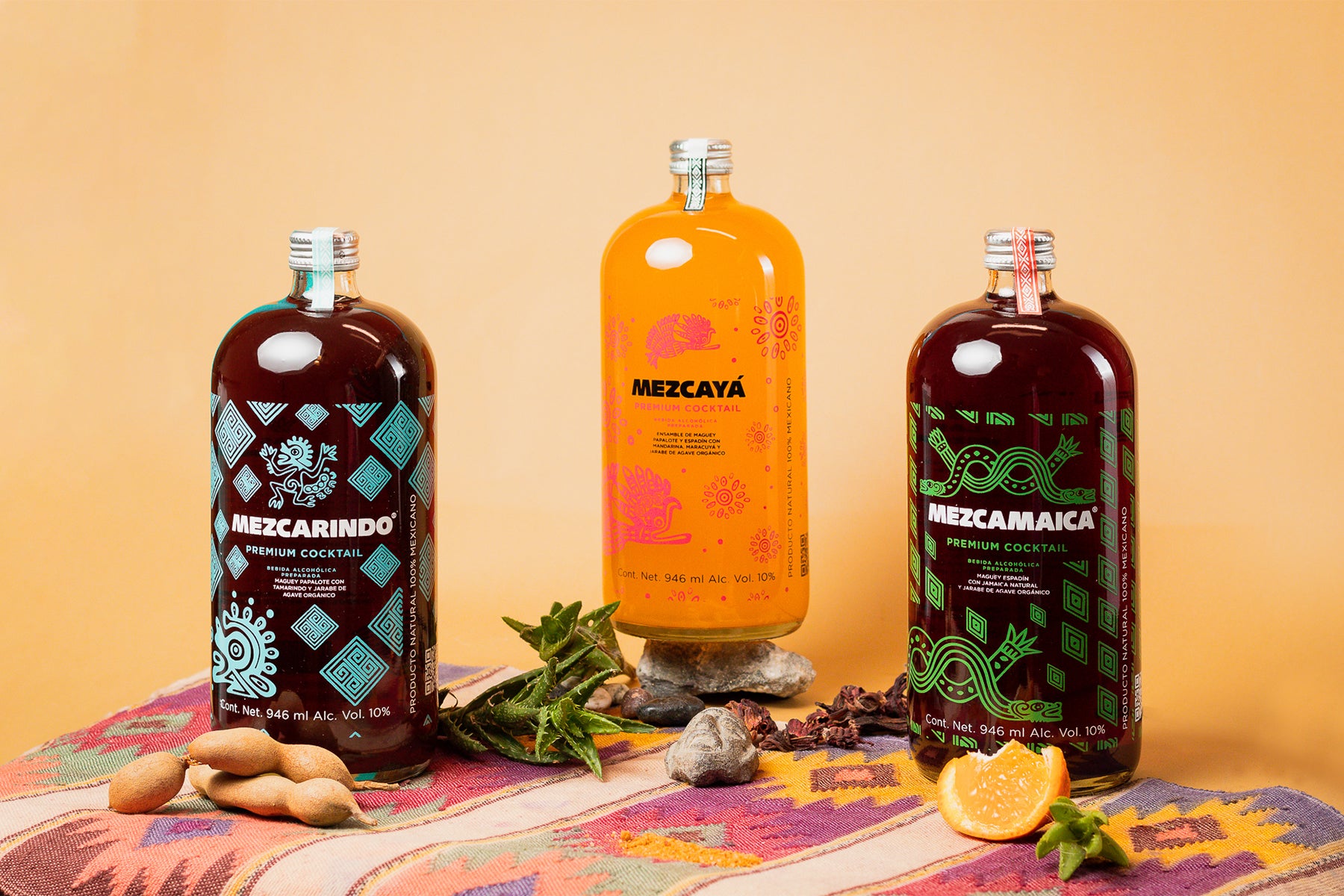 Mezcal en botella Las Mezcas