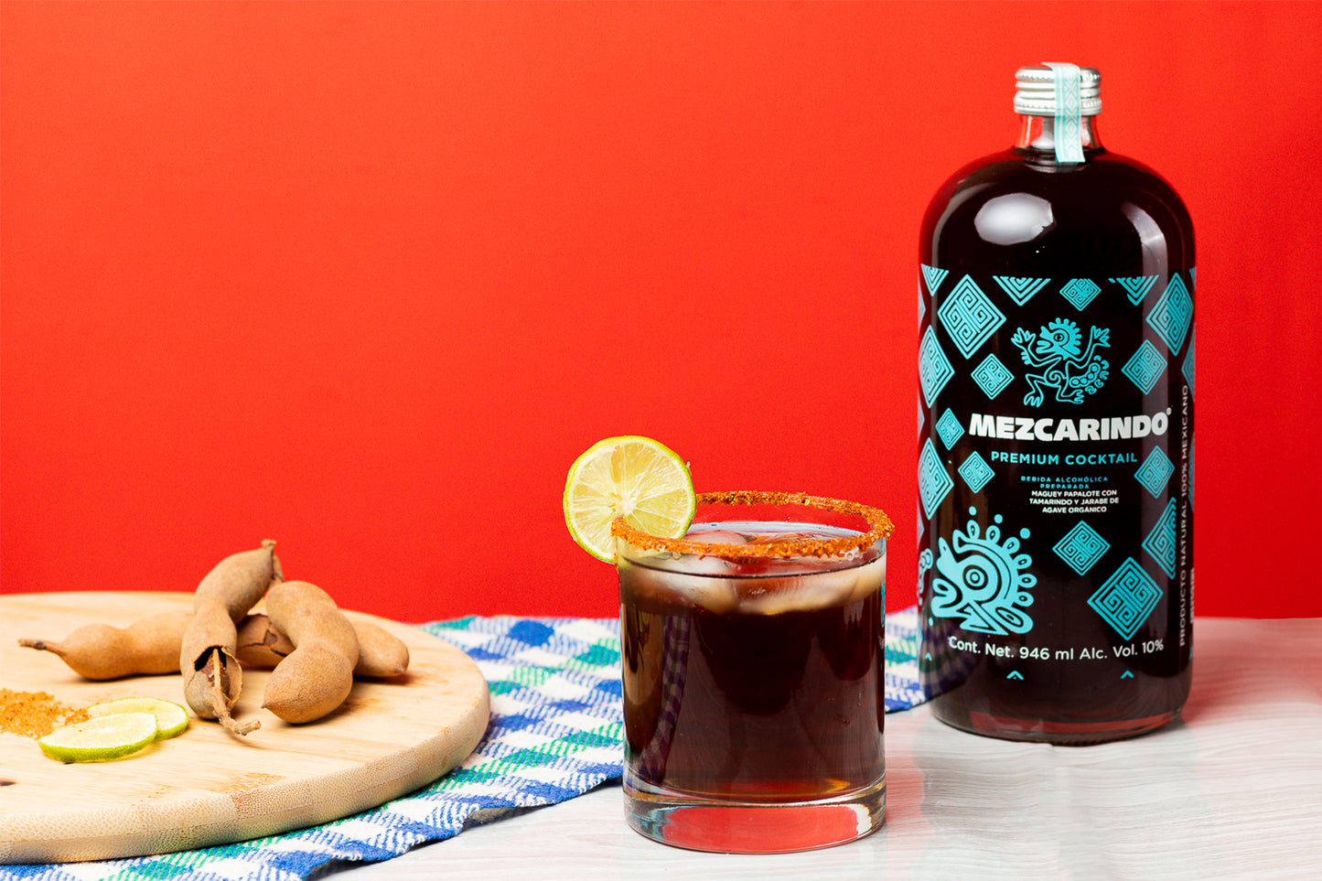 Mixed box 295 ml 2 Mezcamaica, 2 Mezcaya, 2 Mezcarindo 6 Premium Cocktail bottles