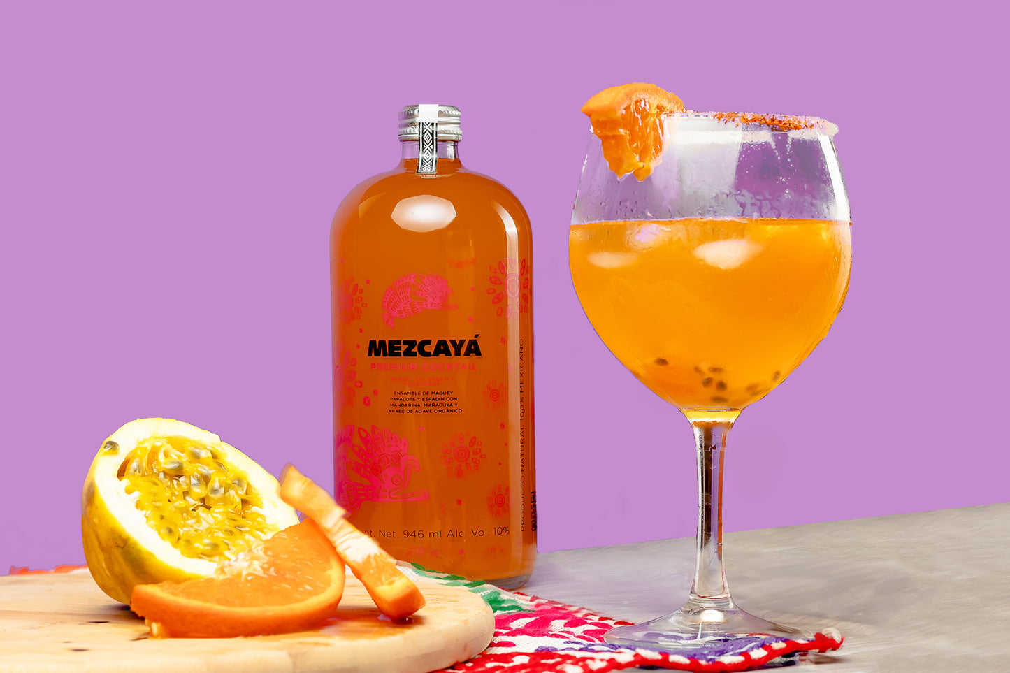 Caja combinada 463 ml 2 Mezcamaica, 2 Mezcaya, 2 Mezcarindo   6 botellas Premium Cocktail