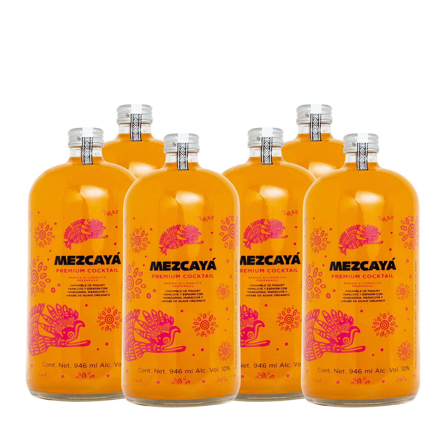 MEZCAYÁ Premium Cocktail  6 botellas de 463ml