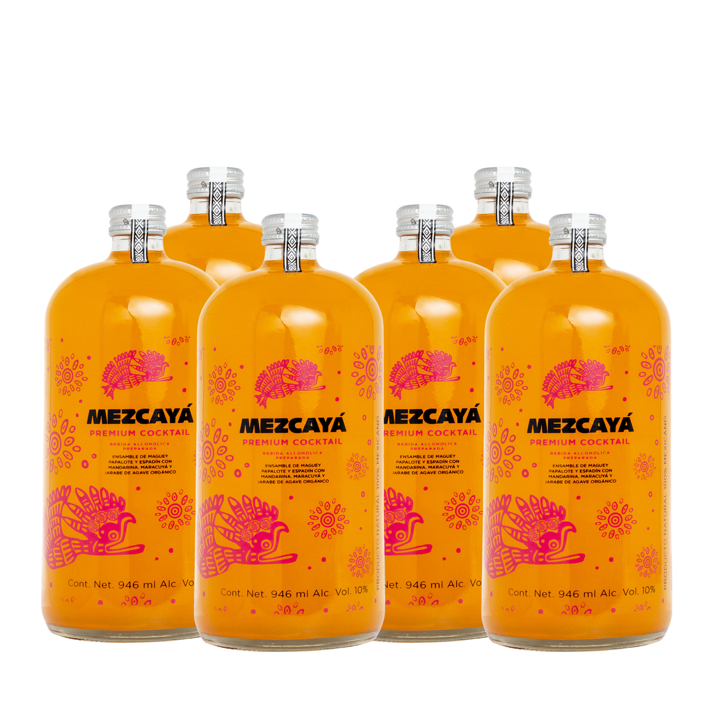   MEZCAYÁ Premium Cocktail  6 botellas de 946ml