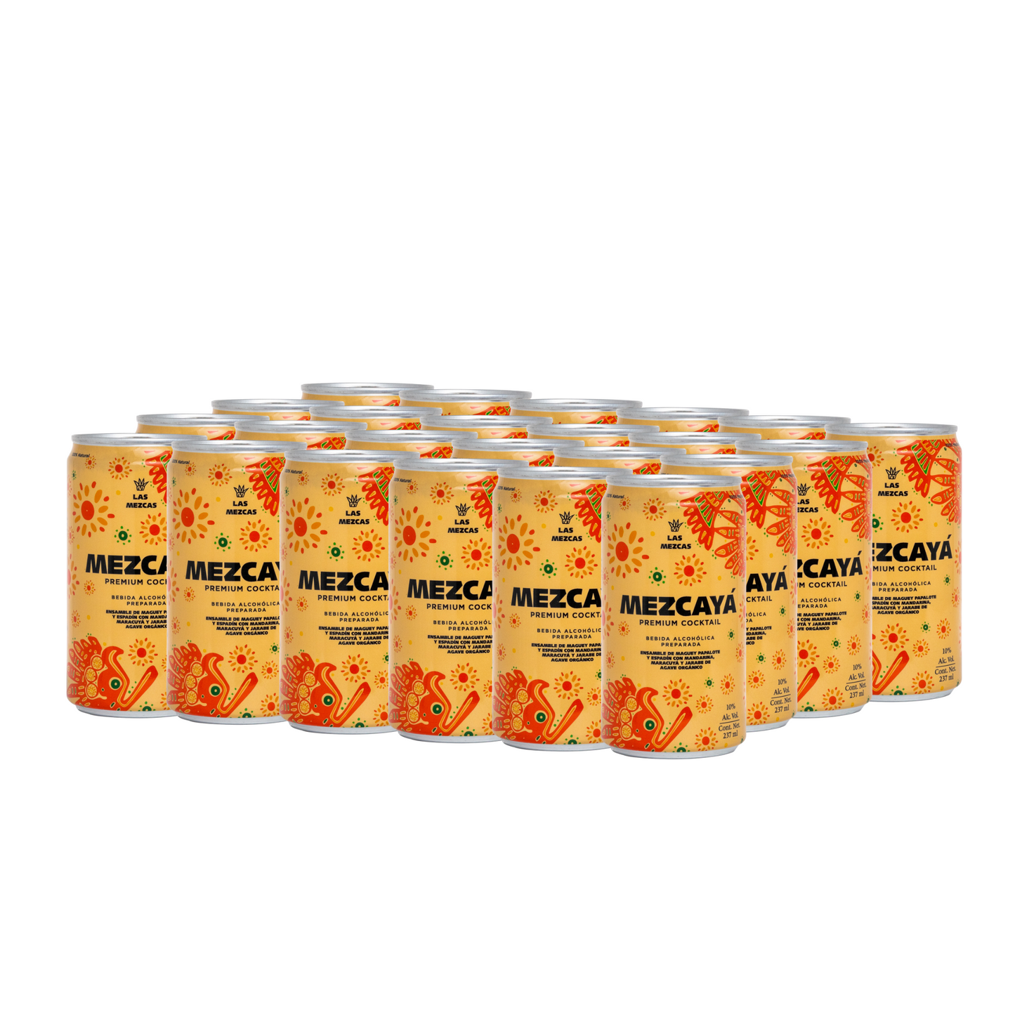 24  Pack Latas Premium Cocktail 237ml MEZCAYA