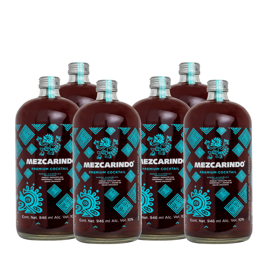MEZCARINDO Premium Cocktail  6 botellas de 946ml