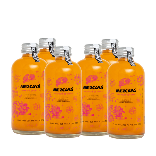 MEZCAYÁ Premium Cocktail  6 botellas de 295ml